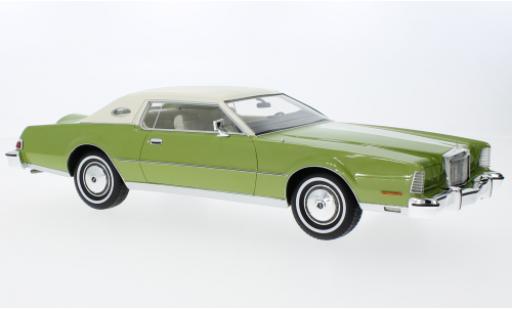 Miniature Lincoln Continental 1/18 BoS Models Mark IV metallise vert/blanche 1974 Lincoln Continental 1/18 BoS Models Mark IV metallise vert/blanche 1974 miniature
