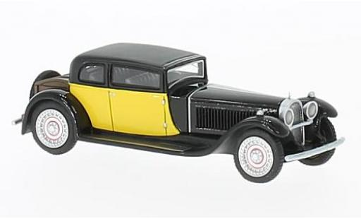 Miniature Bugatti 41 1/87 BoS Models Type Royale by Weymann noire/jaune RHD 1929 Bugatti 41 1/87 BoS Models Type Royale by Weymann noire/jaune RHD 1929 miniature