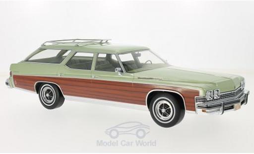 Miniature Buick Estate 1/18 BoS Models Wagon metallise verte/Holzoptik 1974 Buick Estate 1/18 BoS Models Wagon metallise verte/Holzoptik 1974 miniature
