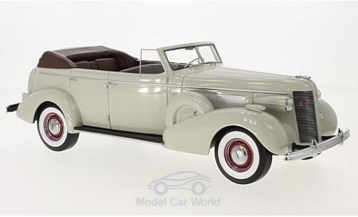 Miniature Buick Roadmaster 1/18 BoS Models 80-C Four-Door Phaeton grise 1937 Buick Roadmaster 1/18 BoS Models 80-C Four-Door Phaeton grise 1937 miniature