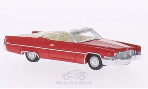 Miniature Cadillac Deville 1/87 BoS Models DeVille Cabriolet rouge 1970 Cadillac Deville 1/87 BoS Models DeVille Cabriolet rouge 1970 miniature