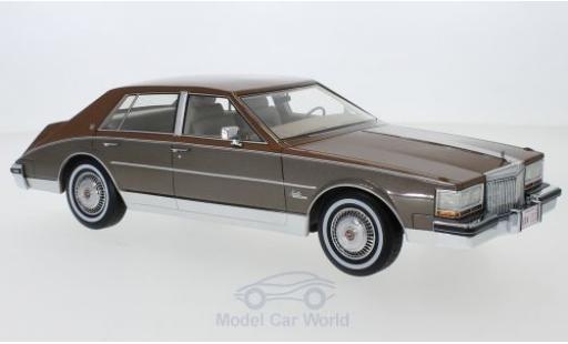 Miniature Cadillac Seville 1/18 BoS Models kupfer/metallise marron 1980 Cadillac Seville 1/18 BoS Models kupfer/metallise marron 1980 miniature