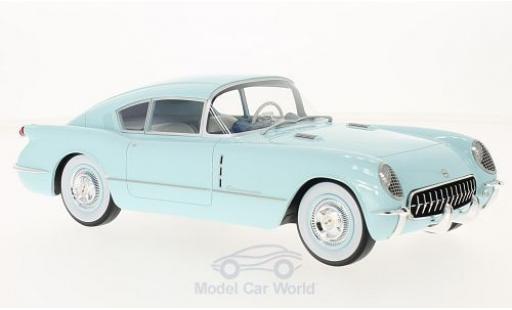 Miniature Chevrolet Corvette C1 1/18 BoS Models Corvair Concept bleue 1954 Chevrolet Corvette C1 1/18 BoS Models Corvair Concept bleue 1954 miniature