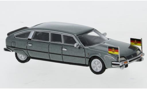 Miniature Citroen CX 1/87 BoS Models Nilsson metallise grise 1985 DDR-Staatslimousine avec Standarten Citroen CX 1/87 BoS Models Nilsson metallise grise 1985 DDR-Staatslimousine avec Standarten miniature