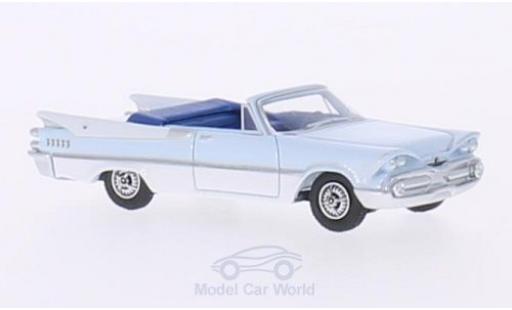 Miniature Dodge Custom Royal Lancer 1/87 BoS Models Cabriolet bleue/blanche 1959 Dodge Custom Royal Lancer 1/87 BoS Models Cabriolet bleue/blanche 1959 miniature