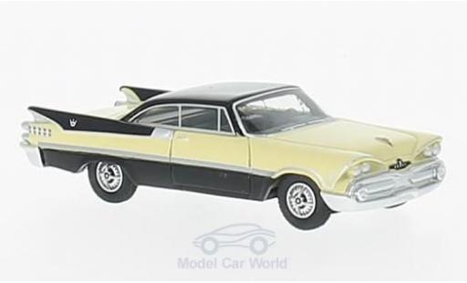 Miniature Dodge Custom Royal Lancer 1/87 BoS Models Coupe beige/noire 1959 Dodge Custom Royal Lancer 1/87 BoS Models Coupe beige/noire 1959 miniature