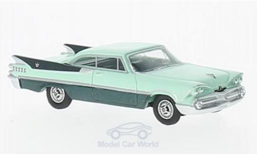 Miniature Dodge Custom Royal Lancer 1/87 BoS Models Coupe verte/verte 1959 Dodge Custom Royal Lancer 1/87 BoS Models Coupe verte/verte 1959 miniature