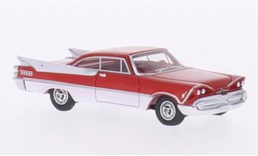 Miniature Dodge Custom Royal Lancer 1/87 BoS Models rouge/blanche 1959 2-Door Hardtop Coupe Dodge Custom Royal Lancer 1/87 BoS Models rouge/blanche 1959 2-Door Hardtop Coupe miniature