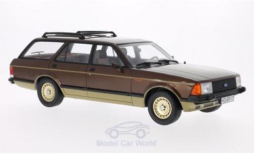 Miniature Ford Granada 1/18 BoS Models MKII Turnier metallise marron/gold 1980 Ford Granada 1/18 BoS Models MKII Turnier metallise marron/gold 1980 miniature
