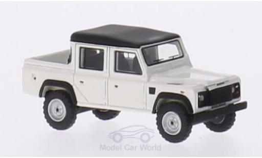 Miniature Land Rover Defender 1/87 BoS Models 110 Double Cab Pickup blanche/matt-noire RHD 1990 Land Rover Defender 1/87 BoS Models 110 Double Cab Pickup blanche/matt-noire RHD 1990 miniature