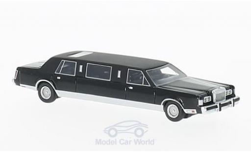 Miniature Lincoln Town Car 1/87 BoS Models Stretchlimousine noire 1985 Lincoln Town Car 1/87 BoS Models Stretchlimousine noire 1985 miniature