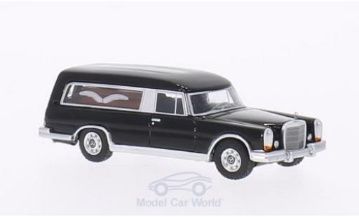 Miniature Mercedes 600 1/87 BoS Models (W100) Pollmann noire 1969 Bestattungswagen Mercedes 600 1/87 BoS Models (W100) Pollmann noire 1969 Bestattungswagen miniature