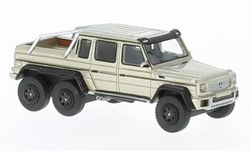 Miniature Mercedes Classe G 1/87 BoS Models AMG G 63 6x6 metallise beige 2013 Mercedes Classe G 1/87 BoS Models AMG G 63 6x6 metallise beige 2013 miniature