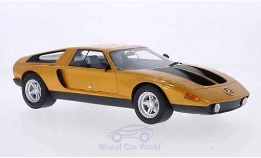 Miniature Mercedes C111 1/18 BoS Models -II metallise orange/matt-noire 1970 Mercedes C111 1/18 BoS Models -II metallise orange/matt-noire 1970 miniature