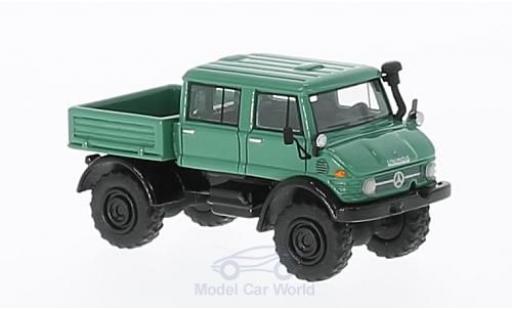 Miniature Mercedes Unimog 1/87 BoS Models U416 DoKa verte 1977 Mercedes Unimog 1/87 BoS Models U416 DoKa verte 1977 miniature