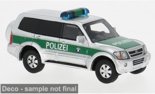 Miniature Mitsubishi Pajero 1/87 BoS Models 2003 Bundespolizei 1:87 Mitsubishi Pajero 1/87 BoS Models 2003 Bundespolizei 1:87 miniature