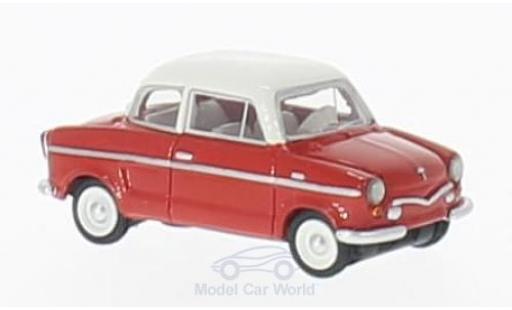 Miniature NSU Prinz 1/87 BoS Models III rouge/blanche 1960 NSU Prinz 1/87 BoS Models III rouge/blanche 1960 miniature