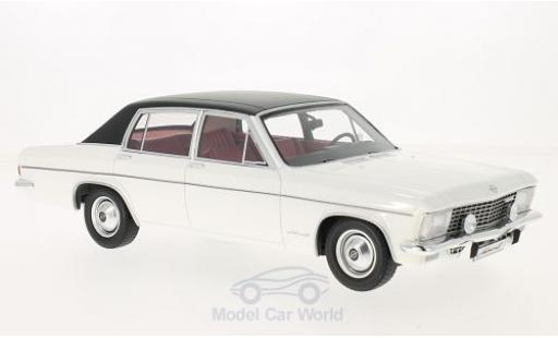Miniature Opel Admiral 1/18 BoS Models B blanche/noire 1971 Opel Admiral 1/18 BoS Models B blanche/noire 1971 miniature