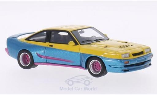 Miniature Opel Manta B 1/43 BoS Models B Mattig metallise jaune/metallise bleue 1991 Opel Manta B 1/43 BoS Models B Mattig metallise jaune/metallise bleue 1991 miniature