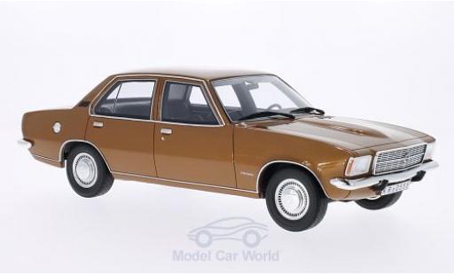 Miniature Opel Rekord 1/18 BoS Models D 2100D gold 1973 Opel Rekord 1/18 BoS Models D 2100D gold 1973 miniature