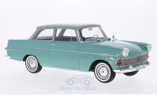 Miniature Opel Rekord 1/18 BoS Models P2 verte/grise 1961 Opel Rekord 1/18 BoS Models P2 verte/grise 1961 miniature