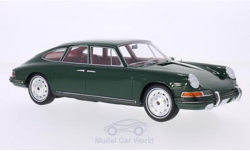 Porsche 911 SC 1/18 BoS Models S Troutman & Barnes metallise verte 1967 miniature