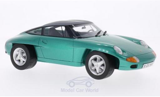 Porsche Panamericana 1/18 BoS Models Concept metallise verte 1989 ohne Vitrine miniature