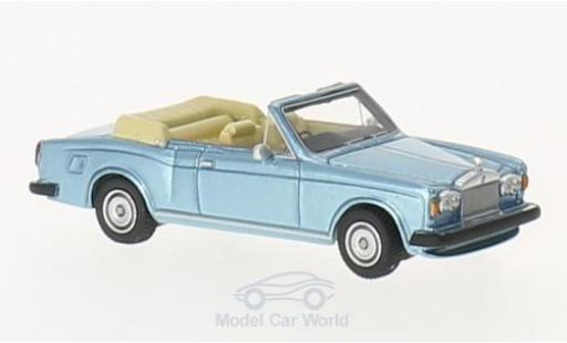 Miniature Rolls Royce Corniche 1/87 BoS Models Cabriolet metallise bleue RHD 1974 Rolls Royce Corniche 1/87 BoS Models Cabriolet metallise bleue RHD 1974 miniature