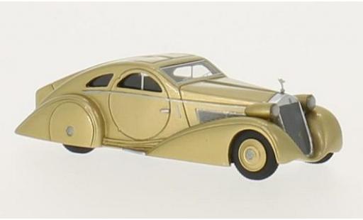 Rolls Royce Phantom 1/87 BoS Models I Jonckheere Coupe gold RHD 1925 miniature
