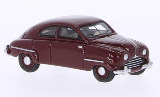 Miniature Saab 92B 1/87 BoS Models rouge 1953 Saab 92B 1/87 BoS Models rouge 1953 miniature