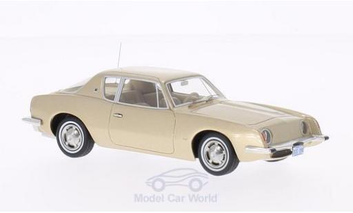 Miniature Studebaker Avanti 1/43 BoS Models metallise beige 1963 Studebaker Avanti 1/43 BoS Models metallise beige 1963 miniature