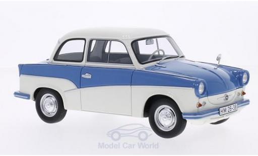 Miniature Trabant P50 1/18 BoS Models bleue/blanche 1958 Trabant P50 1/18 BoS Models bleue/blanche 1958 miniature