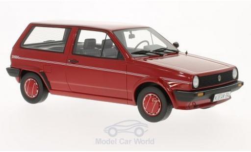 Miniature Volkswagen Polo 1/18 BoS Models II (Typ 86c) Steilheck Fox rouge 1986 Volkswagen Polo 1/18 BoS Models II (Typ 86c) Steilheck Fox rouge 1986 miniature