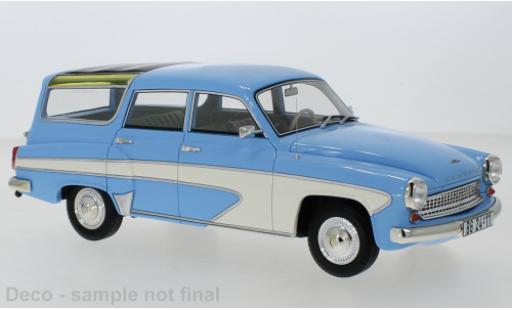 Miniature Wartburg 312 1/18 BoS Models Camping Deluxe bleue/blanche 1967 Wartburg 312 1/18 BoS Models Camping Deluxe bleue/blanche 1967 miniature