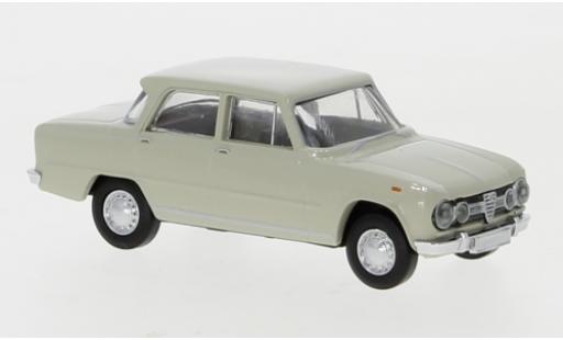 Miniature Alfa Romeo Giulia 1/87 Brekina 1600 grise 1962 Alfa Romeo Giulia 1/87 Brekina 1600 grise 1962 miniature