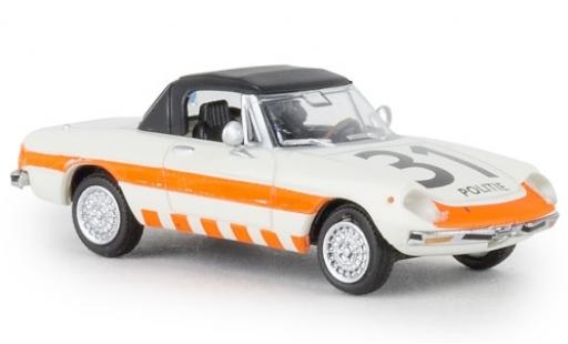 Miniature Alfa Romeo Spider 1/87 Brekina Politie 31 1969 geschlossen TD Alfa Romeo Spider 1/87 Brekina Politie 31 1969 geschlossen TD miniature