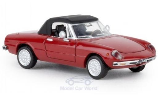 Miniature Alfa Romeo Spider 1/87 Brekina rouge 1969 geschlossen TD Alfa Romeo Spider 1/87 Brekina rouge 1969 geschlossen TD miniature