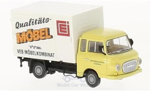 Barkas B 1000 1/87 Brekina VEB Möbelk. Eisenberg Koffer miniature