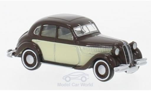 Bmw 326 1/87 Brekina marron/beige miniature