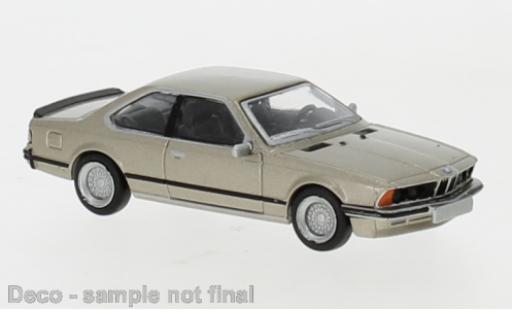 Bmw 635 1/87 Brekina i metallise gold 1977 miniature
