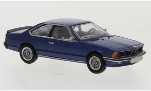 Bmw 635 1/87 Brekina CSi metallise bleu foncé 1977 miniature