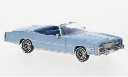 Miniature Cadillac Eldorado 1/87 Brekina Cabriolet metallise bleu clair 1976 Cadillac Eldorado 1/87 Brekina Cabriolet metallise bleu clair 1976 miniature