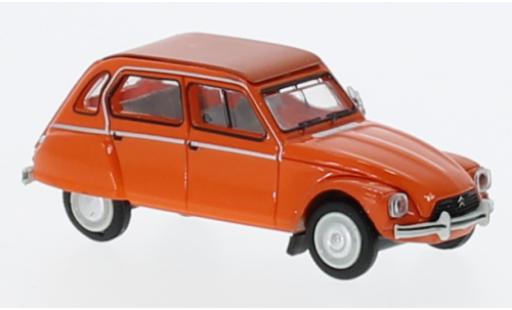 Miniature Citroen Dyane 1/87 Brekina orange 1976 Citroen Dyane 1/87 Brekina orange 1976 miniature