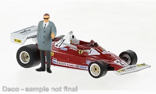 Ferrari 312 1/87 Brekina T2 avec figurine No.21 1976 miniature
