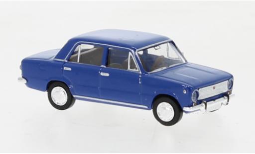 Miniature Fiat 124 1/87 Brekina bleu 1966 Fiat 124 1/87 Brekina bleu 1966 miniature