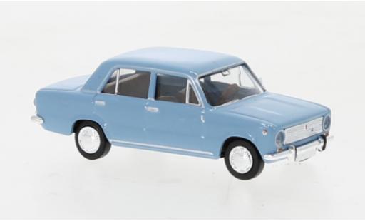 Miniature Fiat 124 1/87 Brekina bleu clair 1966 Fiat 124 1/87 Brekina bleu clair 1966 miniature