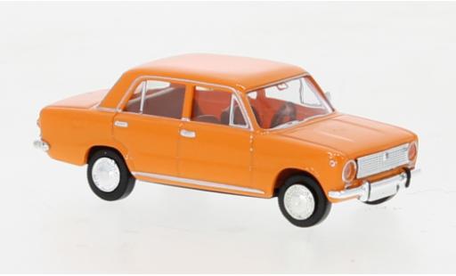 Miniature Fiat 124 1/87 Brekina orange 1966 Fiat 124 1/87 Brekina orange 1966 miniature