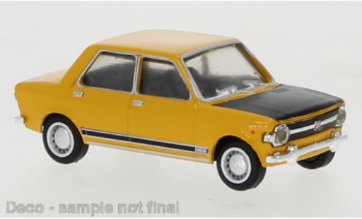 Miniature Fiat 128 1/87 Brekina jaune/noire 1969 Fiat 128 1/87 Brekina jaune/noire 1969 miniature