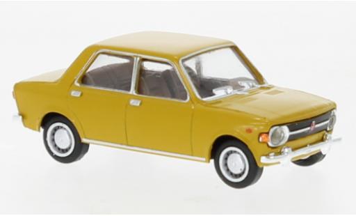 Miniature Fiat 128 1/87 Brekina jaune 1969 Fiat 128 1/87 Brekina jaune 1969 miniature