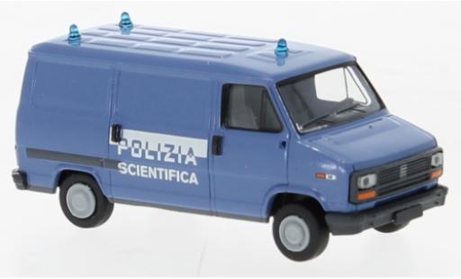 Miniature Fiat Ducato 1/87 Brekina fourgon Polizia Scientifica 1982 Fiat Ducato 1/87 Brekina fourgon Polizia Scientifica 1982 miniature
